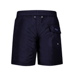 Blaue Badeshorts Hinteransicht Andrew&Cole