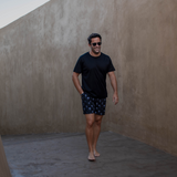 SHORT DE BAIN PALM NOIR