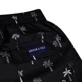 SHORT DE BAIN PALM NOIR