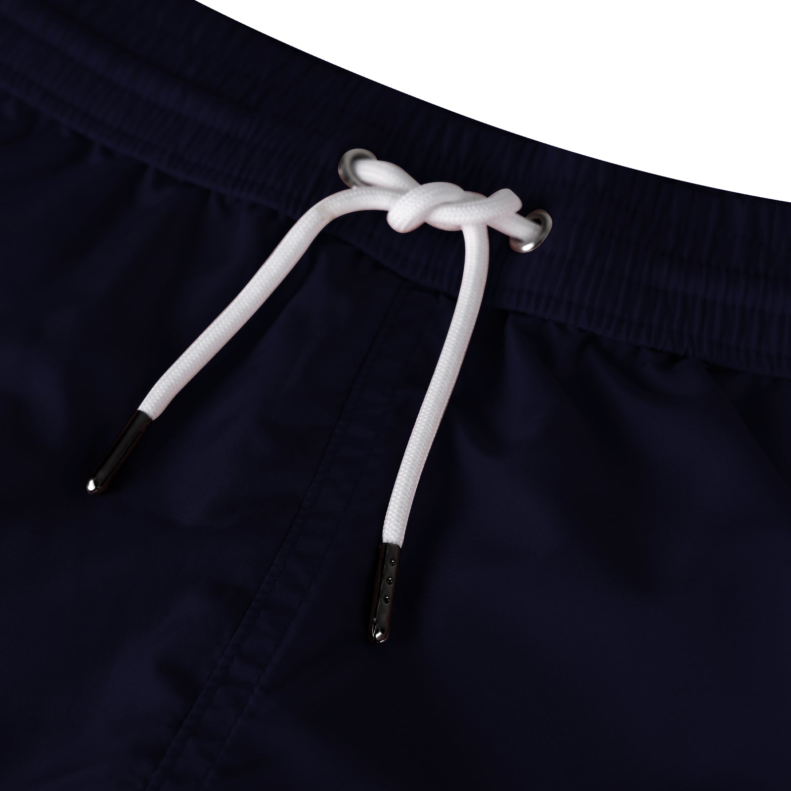 Blaue Badeshorts Nahansicht Andrew&Cole